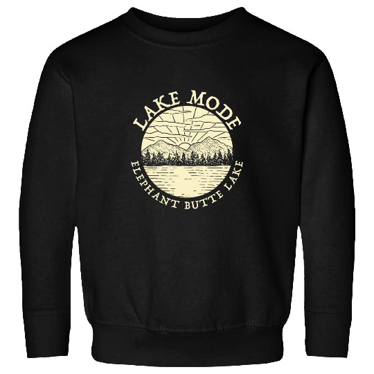 Elephant Pet Lake Mode Elephant Butte Lake Camping New Mexico Sweatshirts