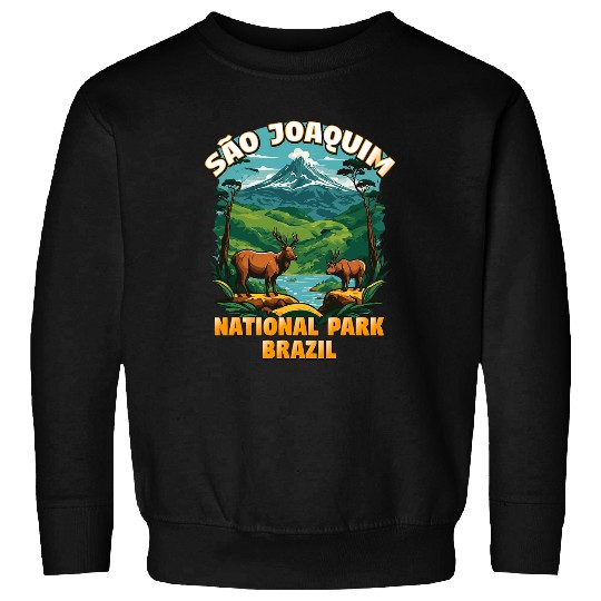 Brazil Hiking Mountains National Park Sao Joaquim Uplands Sweatshirts