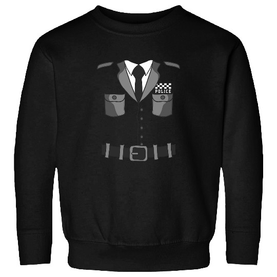 British Police Officer Costume Policeman Bobby Copper Sweatshirts