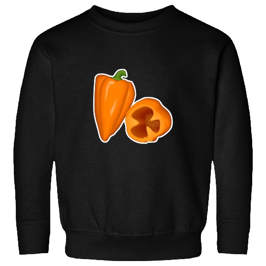 Habanero Pepper Chef Veggie Sweatshirts