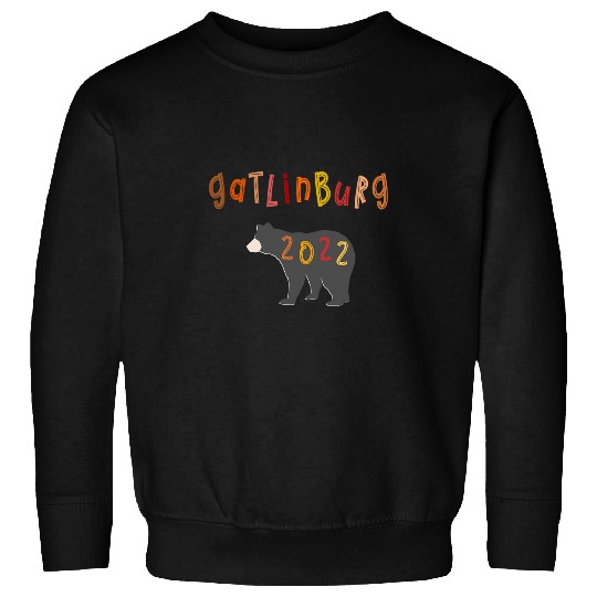 Bear Pet Gatlinburg Smoky Mountain Family Vacation Black Bear Sweatshirts
