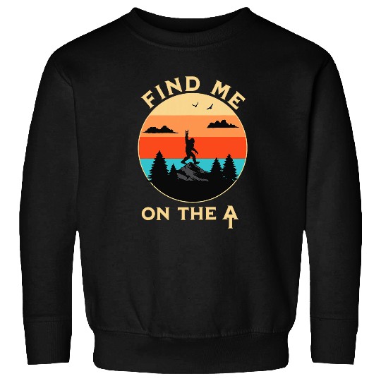 AT Appalachian Trail bigfoots Hiking Mountain Sweatshirts