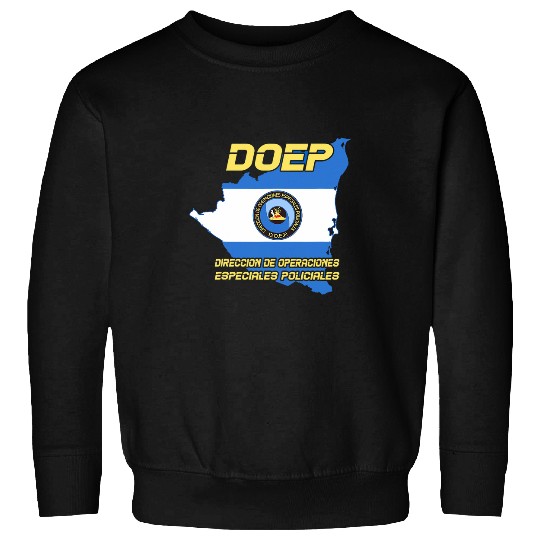 Police Job Nicaraguan Special Police DOEP Nicaragua SWAT Sweatshirts
