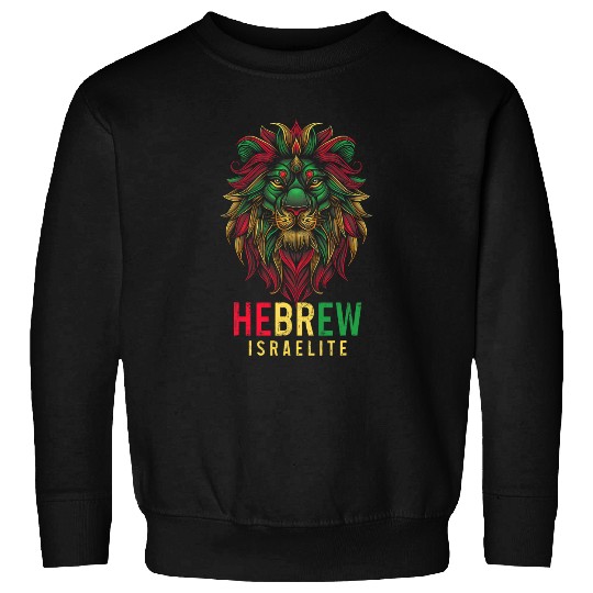 Lion Pet Hebrew Israelite Lion Of Judah Tribe YHWH Jew Jewish Yah 9 Sweatshirts
