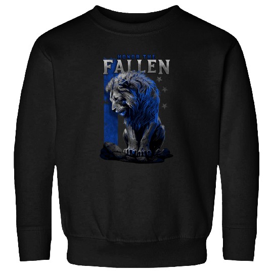 Lion Pet Honor The Fallen Lion Edition Sweatshirts