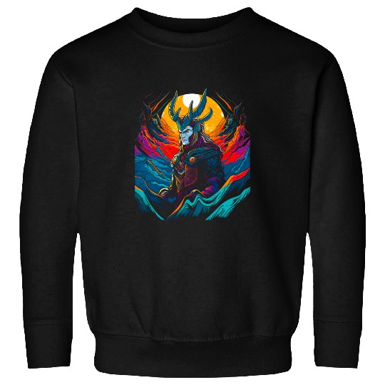 Loki Norse Mythology Viking Sweatshirts