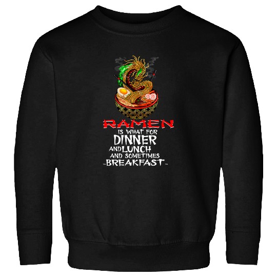 Dragon Pet Ramen Dragon Japanese Noodle Love Pho Life Sweatshirts