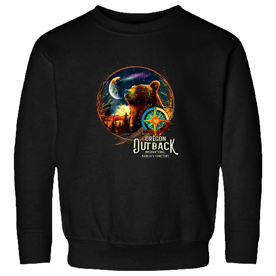 Bear Pet Oregon Outback International Dark Sky Sanctuary Bear Sweatshirts