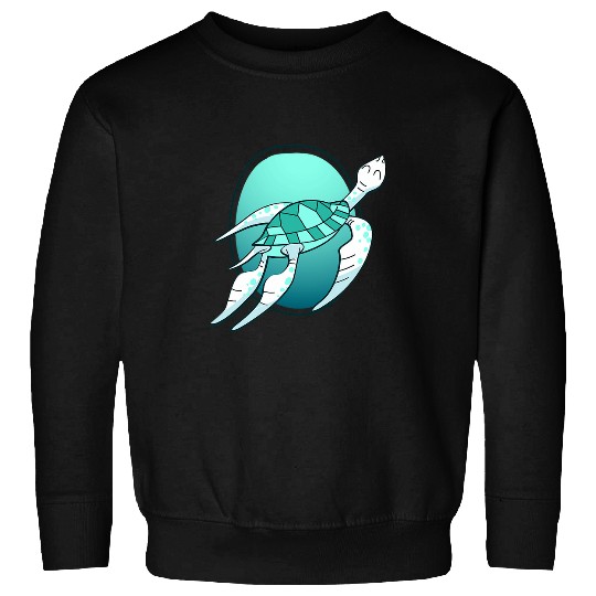 Turtle Pet Cute Sea Turtle Funny Sea Animals Sweatshirts