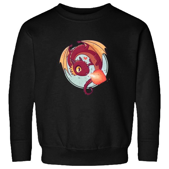 Dragon Pet Chibi Kawaii Anime Japanese Funny Sweatshirts