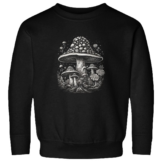 Cottagecore Nature Forest Garden Lover Mushroom 1 Sweatshirts