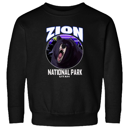 Bear Pet Zion National Park Utah American Bear Sweatshirts