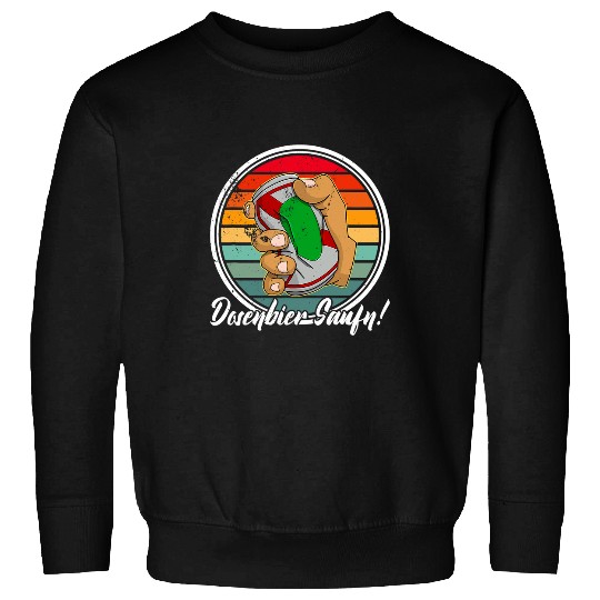 Canned beer alcohol beer beer cans booze drinker 3 Sweatshirts