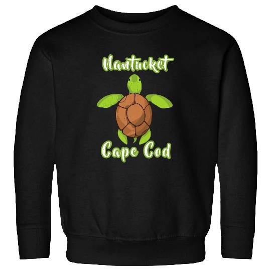 Turtle Pet distressed nantucket island cape cod summer vacation turtle Sweatshirts