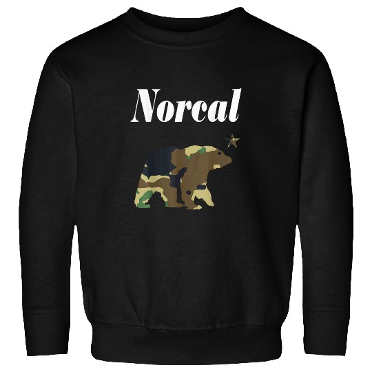 Bear Pet Norcal Northern californias Camouflage Bear With Star Sweatshirts