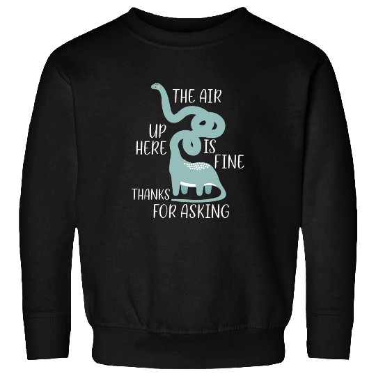 Brontosaurus Dinosaur Museum Long Neck Paleontologist Dino 3 Sweatshirts
