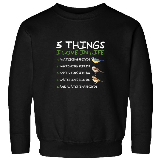 Photographer Job Nature Birds Birdwatching Sweatshirts
