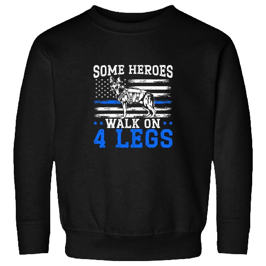 K9 Handler Police Dog Law Enforcement Police K9 Unit 7 Sweatshirts