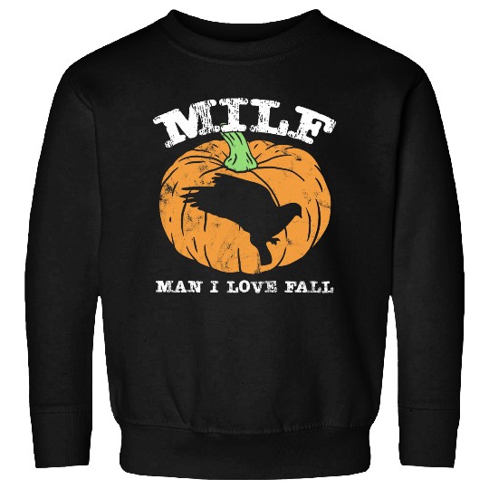 Dove Hunting s for Men MILF Man I Love Fall Cloths Gear Sweatshirts