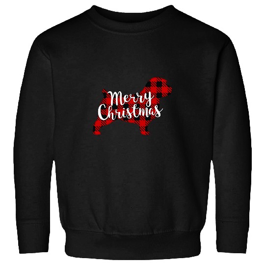 Norfolk Terrier Christmas Dog Mom Dad Plaid Gift Sweatshirts