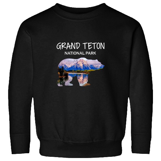 Bear Pet Grand Teton National Park Black Bear Sweatshirts