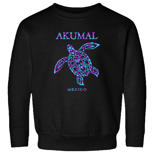 Turtle Pet Akumal Mexico Sea Turtle Vacation Souvenir Boys Girls 1 Sweatshirts
