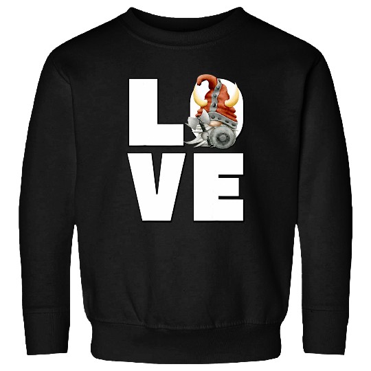 Love Viking Dad For Women And Nordic Valhalla Viking Mom Sweatshirts