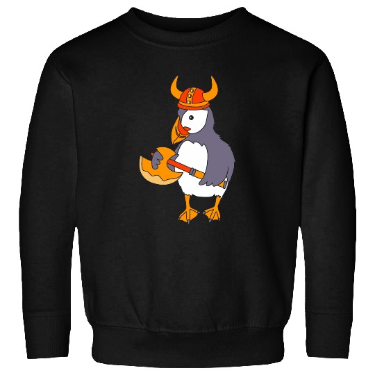Cute Sea Bird Iceland Viking Puffin Sweatshirts