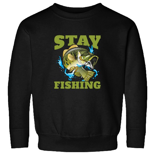 Funny Fisherman Angler Angling Trout Fishing Sweatshirts