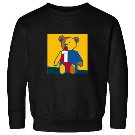 Bear Pet Constructivist Teddy Bear Sweatshirts