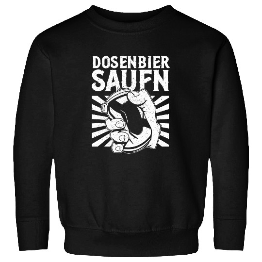 Canned beer alcohol beer beer cans booze drinker 18 Sweatshirts