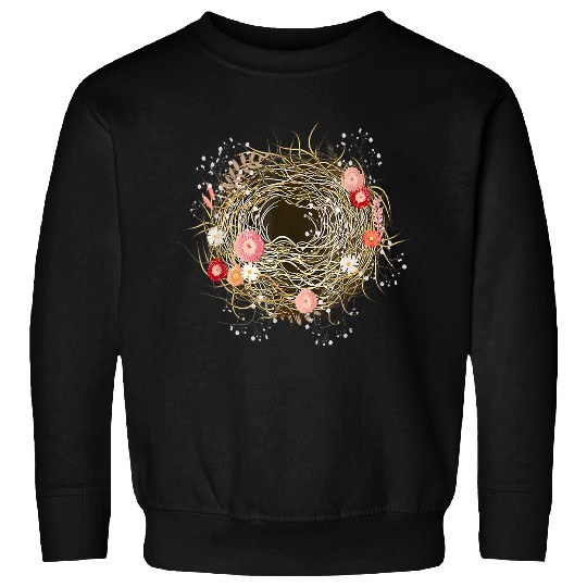 Happy Easter Day Easter BirdS Nest Hunting Egg Easter Day Sweatshirts