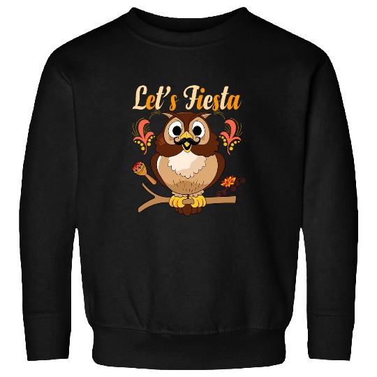 Owl Pet Ornithologist Owl Lover Birds Of Prey Lets Fiesta Sweatshirts