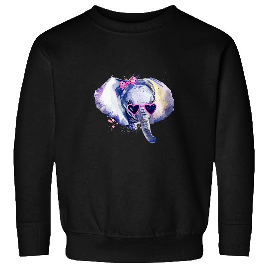Elephant Pet hand painted Elephant Sweatshirts