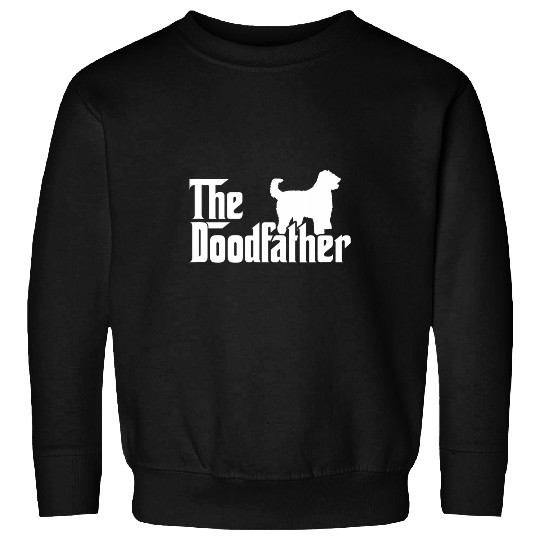 mens 2doodfar doodle dog dad goldendoodle labradoodle Sweatshirts