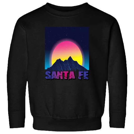 Hiking Santa Fe Mountains New Mexico Tourist Sweatshirts