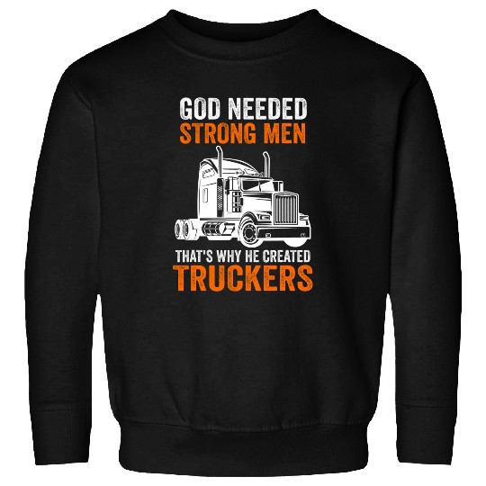 Mens Truck Driver Trucks Trucker Sweatshirts