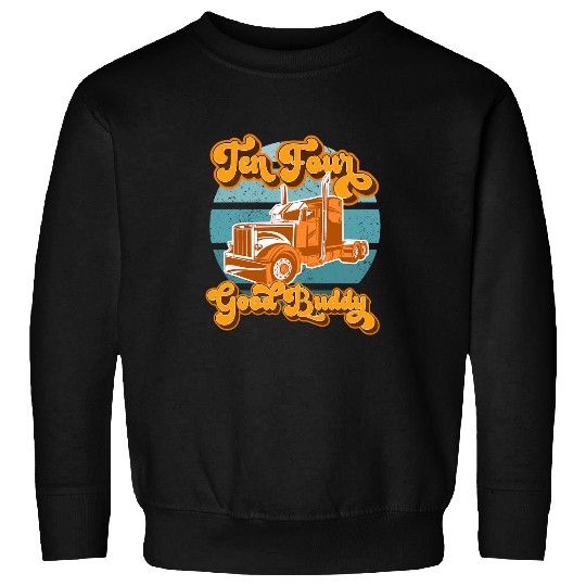 Retro 1970s Ten Four Good Buddy CB Radio vintages Trucker Sweatshirts