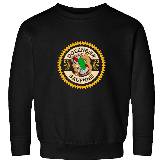 Canned beer alcohol beer beer cans booze drinker 9 Sweatshirts
