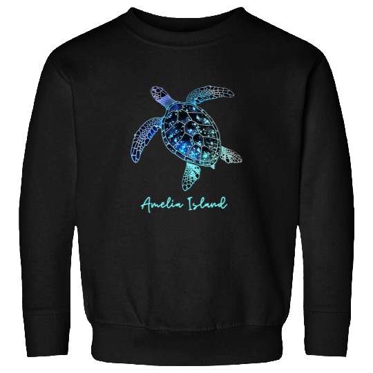 Turtle Pet Amelia Island FL Florida Beach Vacation Sea Turtle Sweatshirts