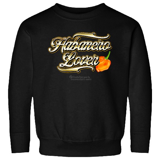 Chili Pepper Tattoo Lettering Habanero Lover Chili Pepper Sweatshirts