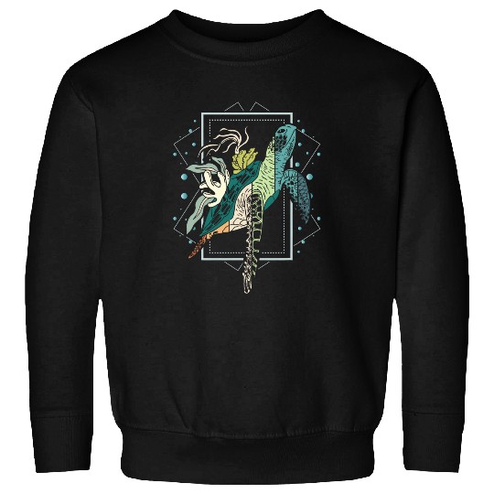 Turtle Pet and Sea turtle and Funny turtle and turtle watercolor Sweatshirts
