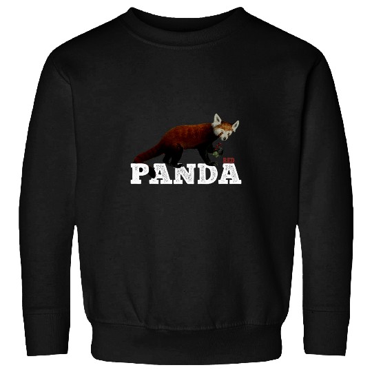 Panda Pet International Red Panda Day Rescue Save Animal Retro Grovvy Sweatshirts