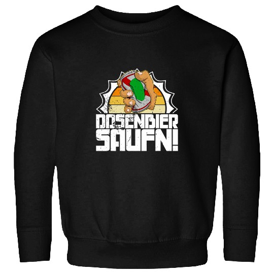Canned beer alcohol beer beer cans booze drinker 7 Sweatshirts