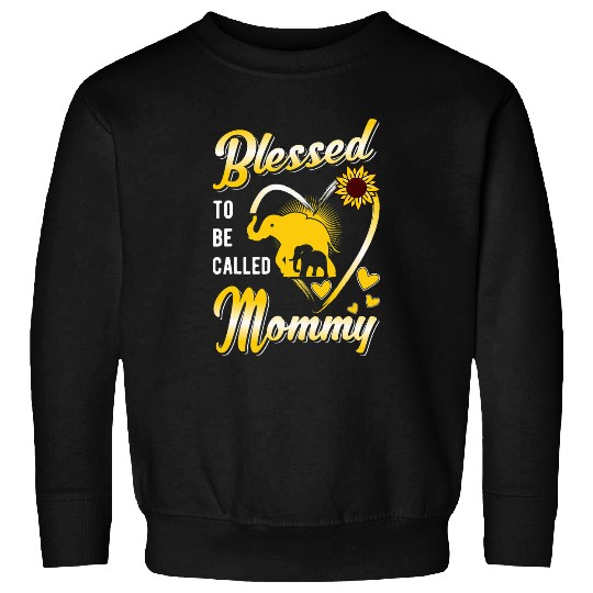 Elephant Pet Mama Baby Mothers Day 8 Sweatshirts