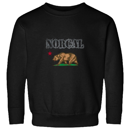 Bear Pet Norcal Northern californias Bear With Star 3 Sweatshirts