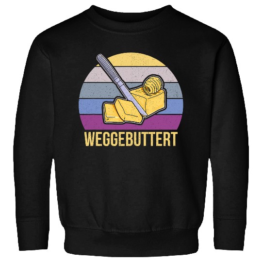 Buttered away Tattoo frees Clear skin Buttered away 1 Sweatshirts