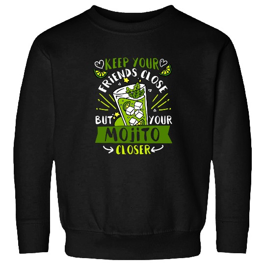 Cocktail Lover Alcohol Drinker Liquor Shot Mojito Party 2 Sweatshirts