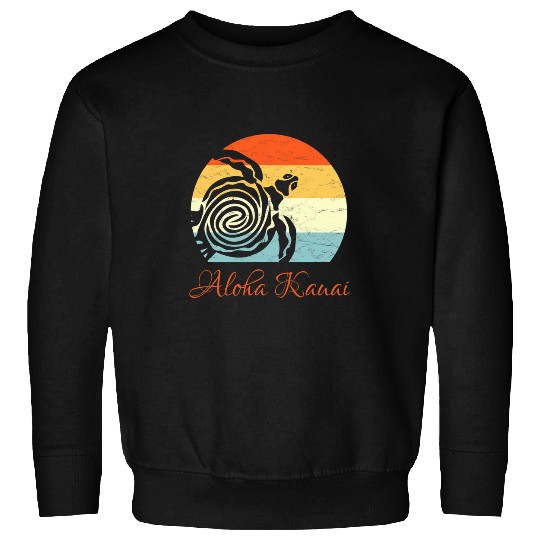 Turtle Pet Aloha Kauai Hawaiian Island Sea Turtle Classic Sweatshirts