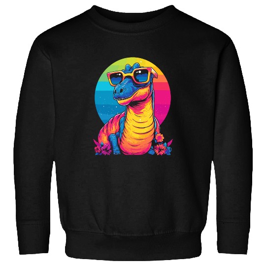 Brontosaurus Dinosaur Lover Paleontology Prehistoric Dino 1 Sweatshirts